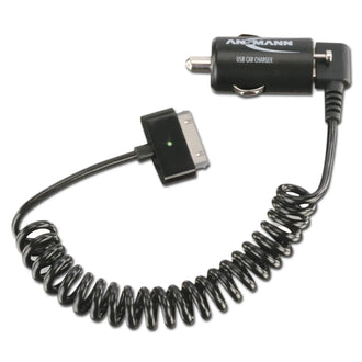 Chargeur de voiture USB et câble spiralé Apple® 2,1 A