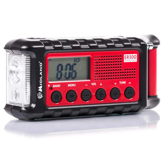 Outdoor Kurbel-Radio ER 300 rot