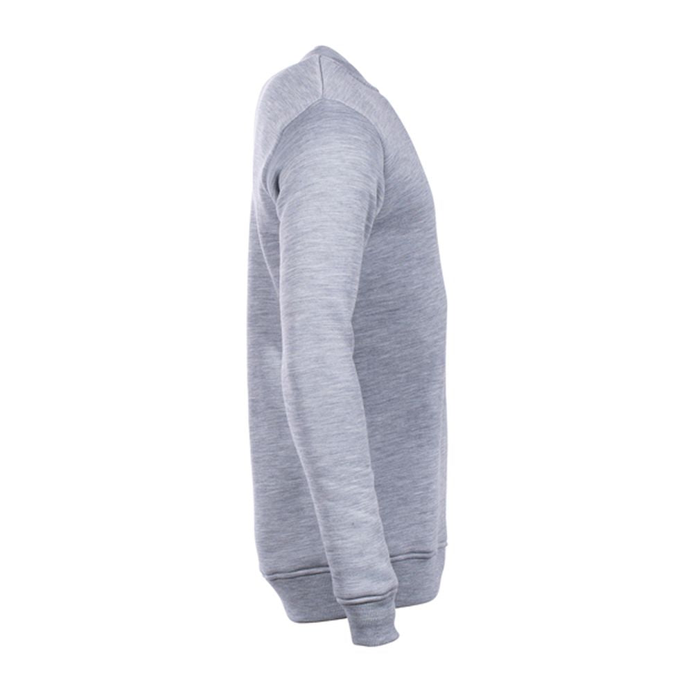 Pullover FleeceWool Girocollo grigio melange