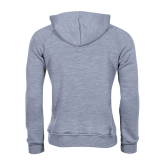 Felpa con cappuccio FleeceWool grigio melange