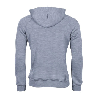 Hoodie FleeceWool gray melange