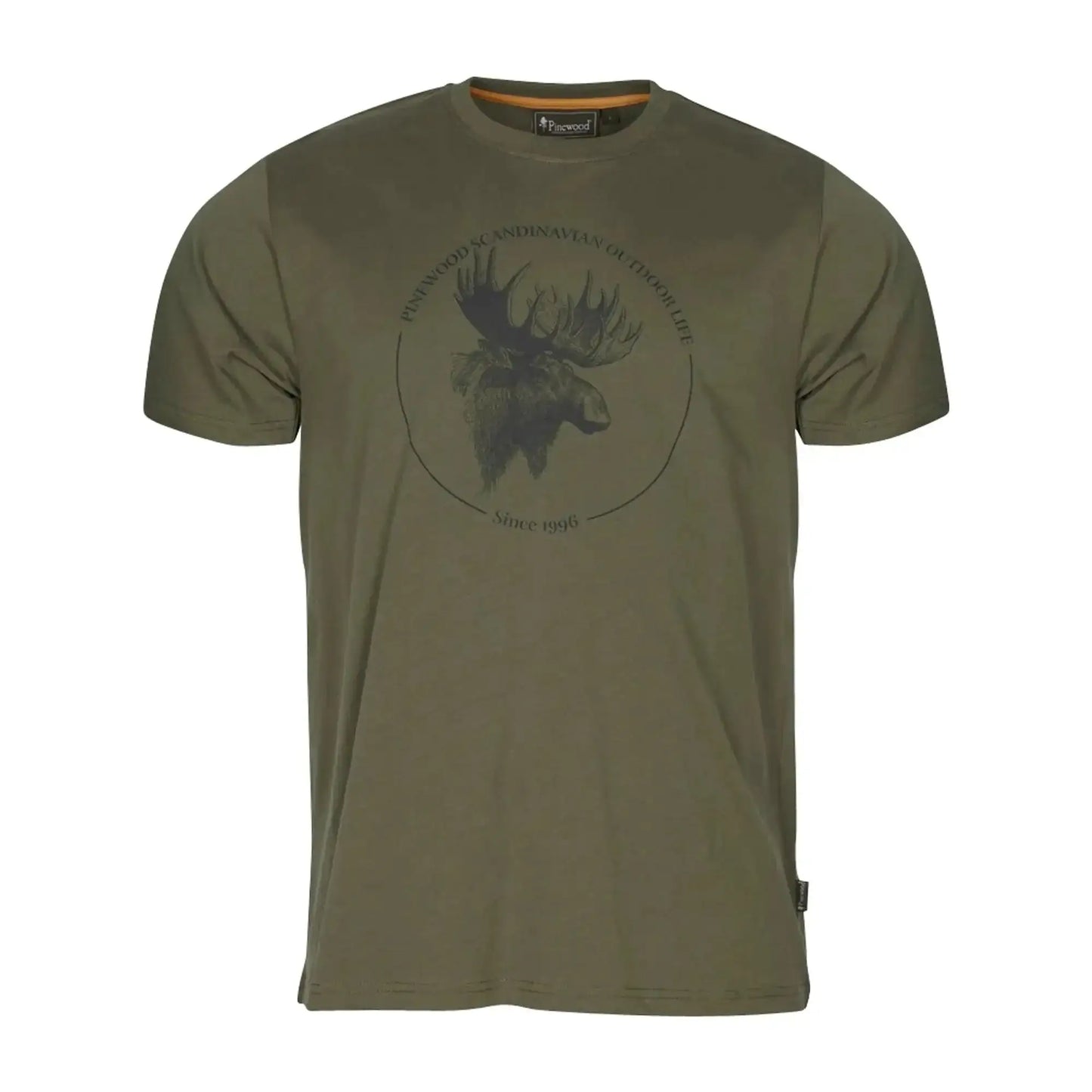 pinewood-t-shirt-moose-oliv-ansicht-1