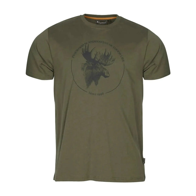 pinewood-t-shirt-moose-oliv-ansicht-1