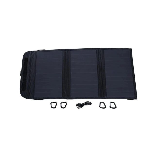 Mochila Soldier Blade 65 + 5 L con batería solar