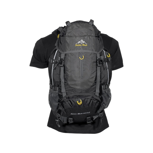 Mochila Soldier Blade 65 + 5 L con batería solar