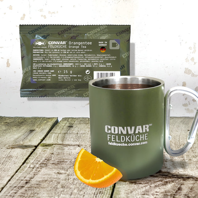 Field kitchen orange tea