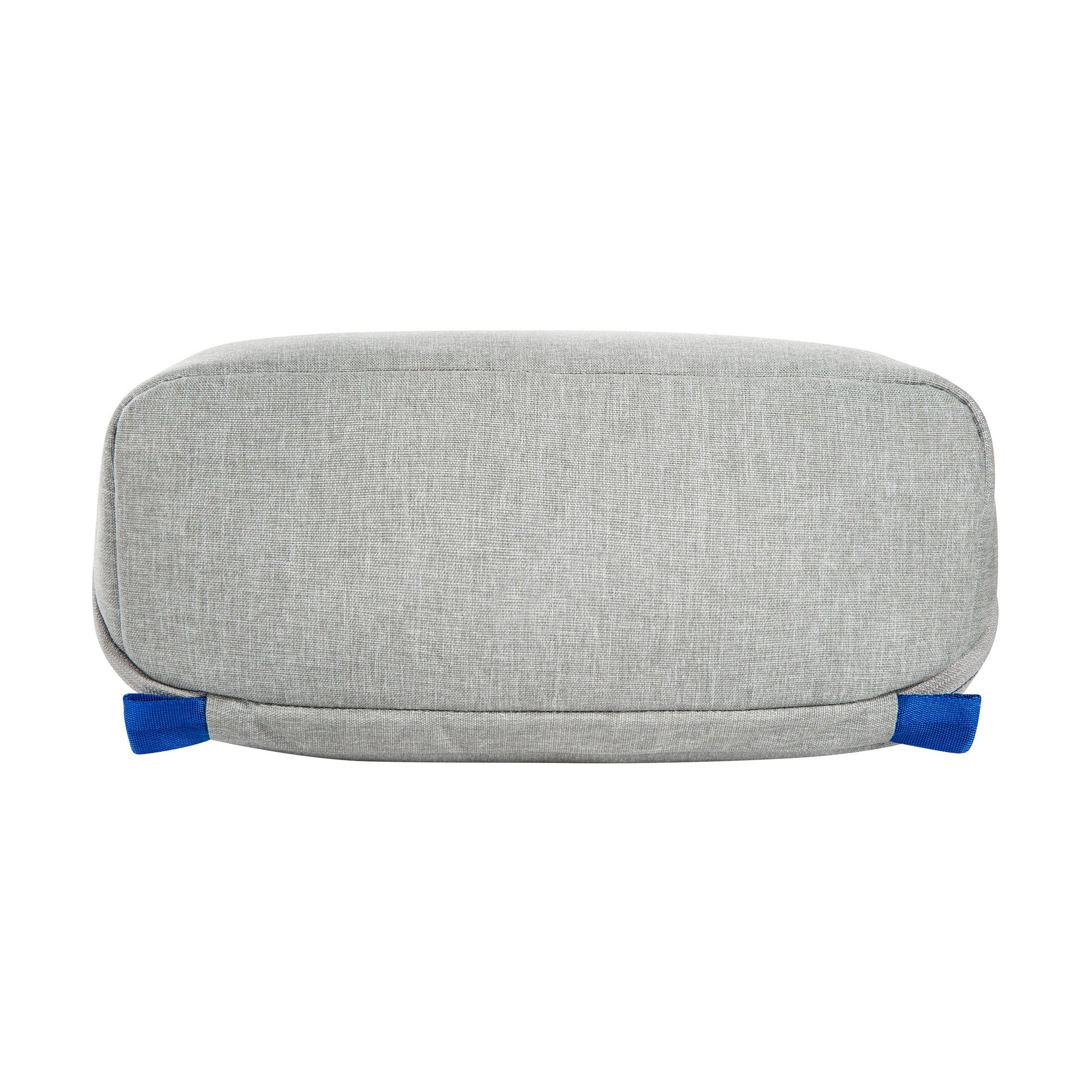 Borsa da toilette con cerniera quadrata M navy