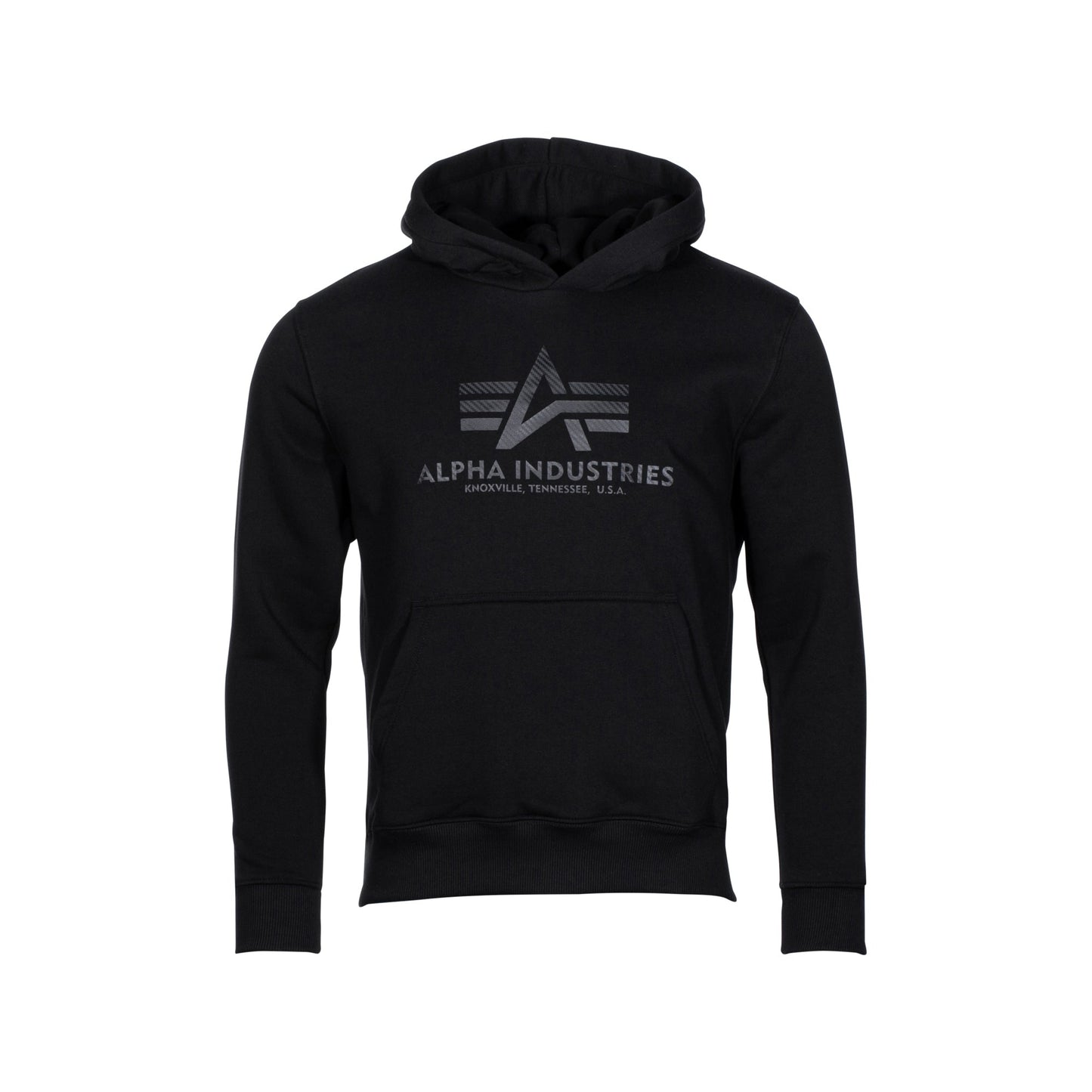 Hoodie Basic Carbon  silver