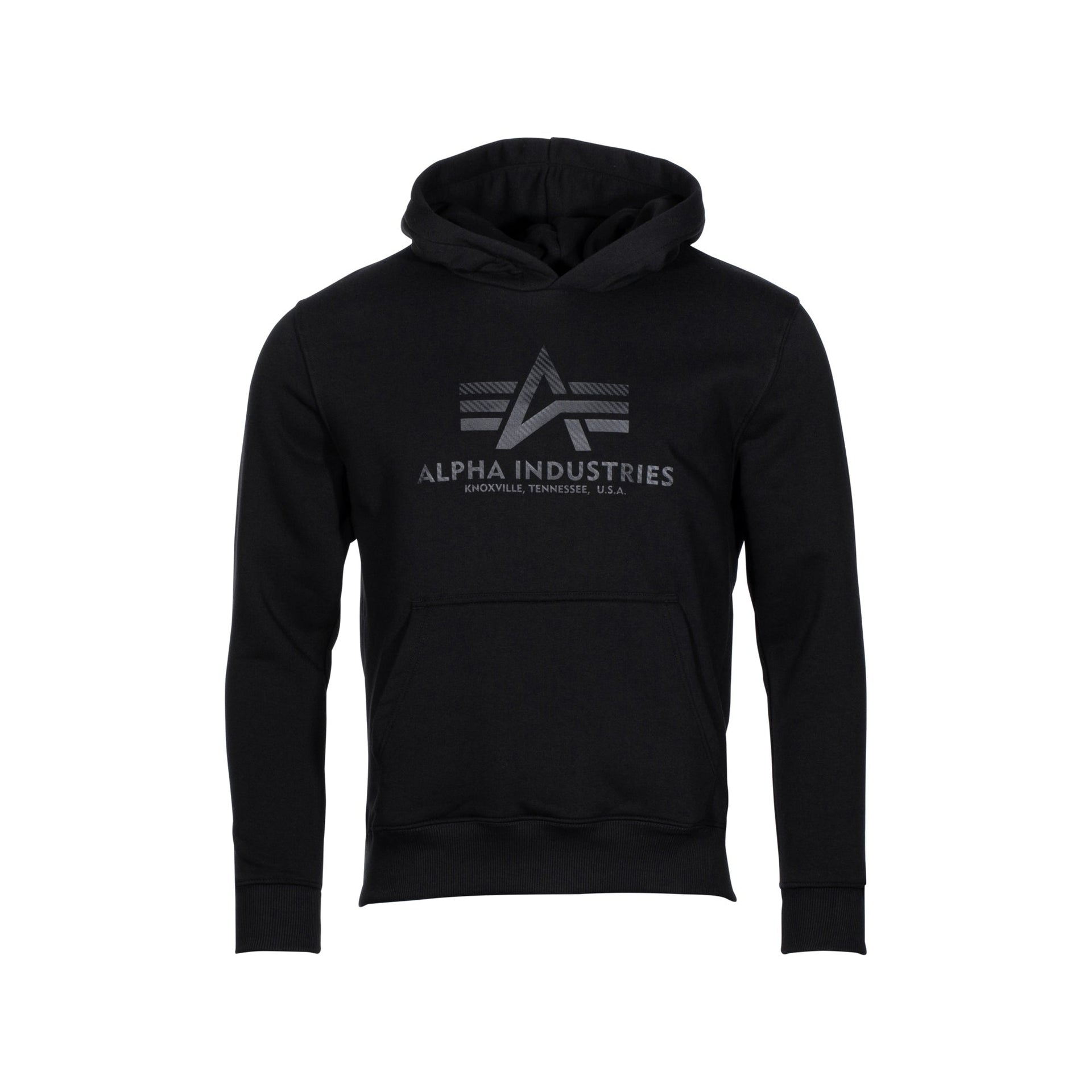 Hoodie Basic Carbon  silver
