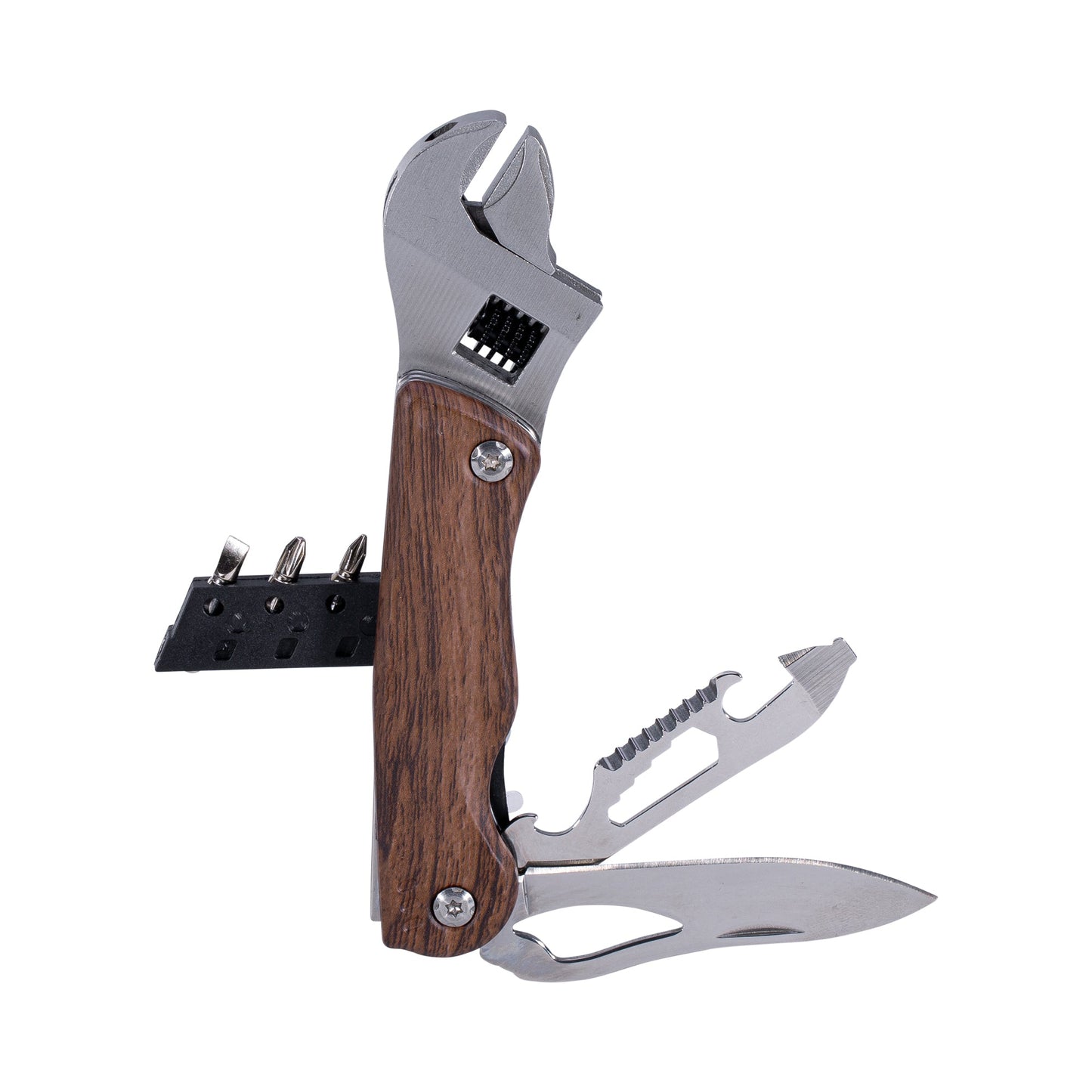 Multiutensile 10 pz. colore argento