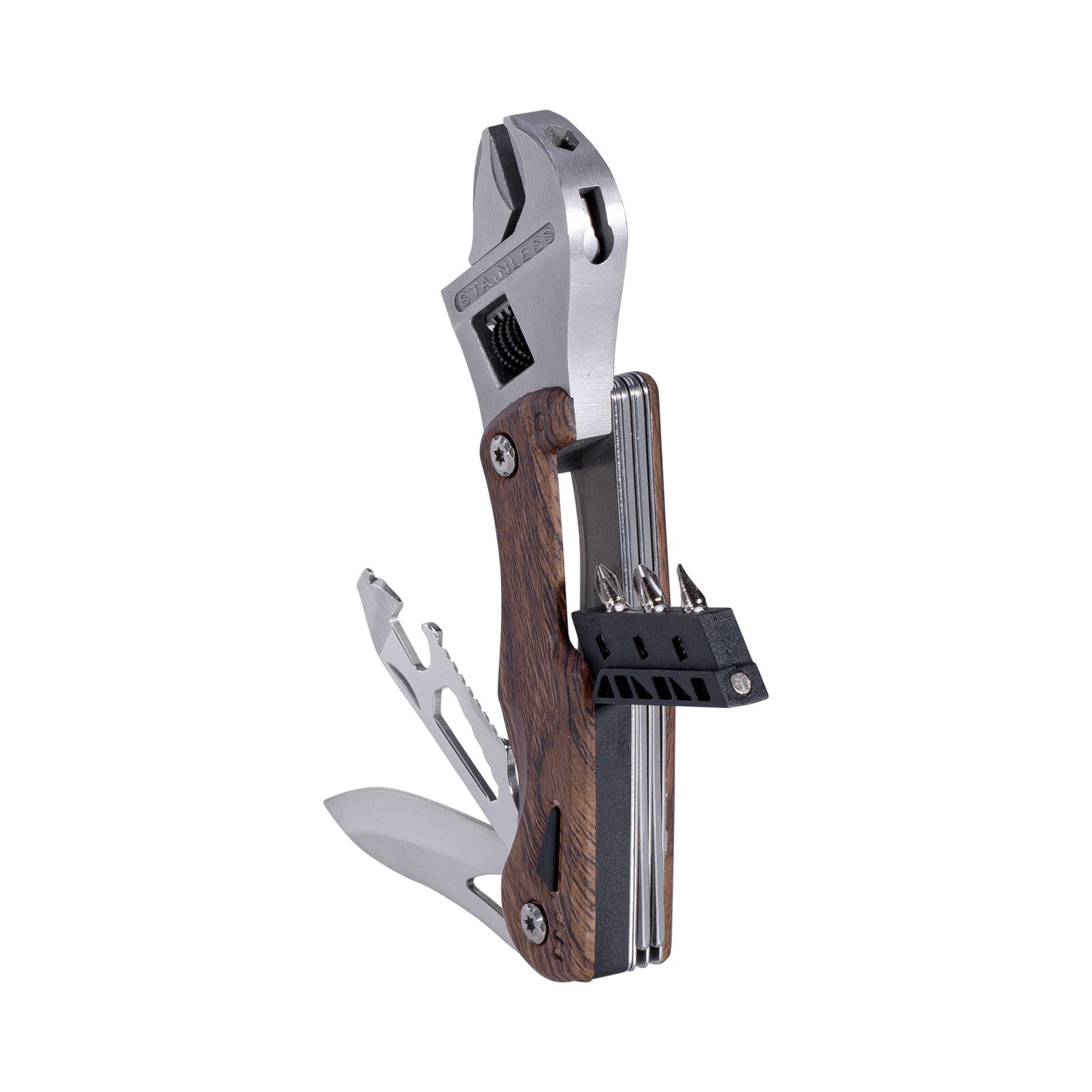 Multiutensile 10 pz. colore argento