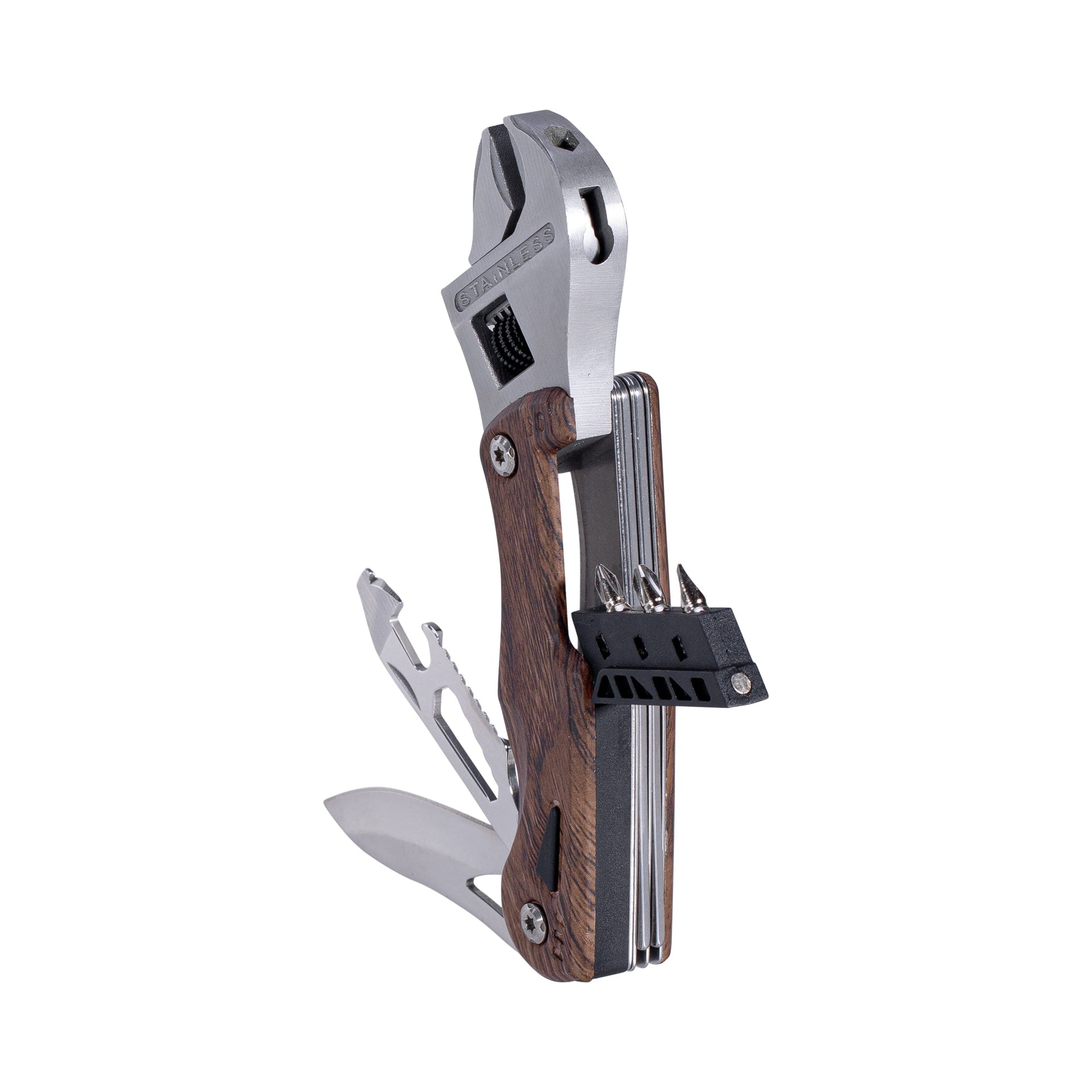 Multiutensile 10 pz. colore argento