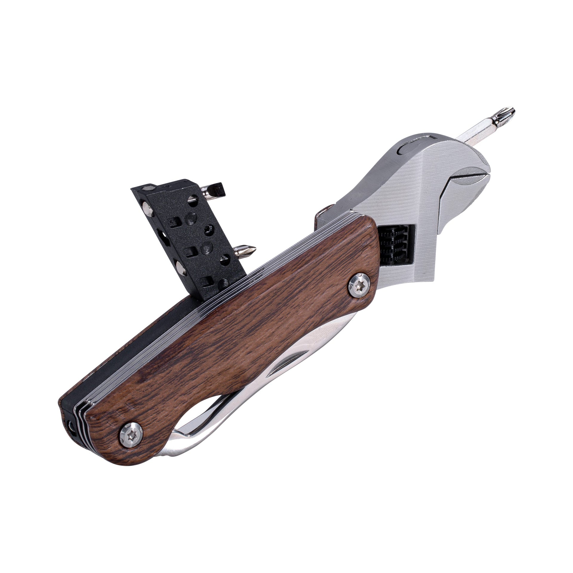 Multiutensile 10 pz. colore argento