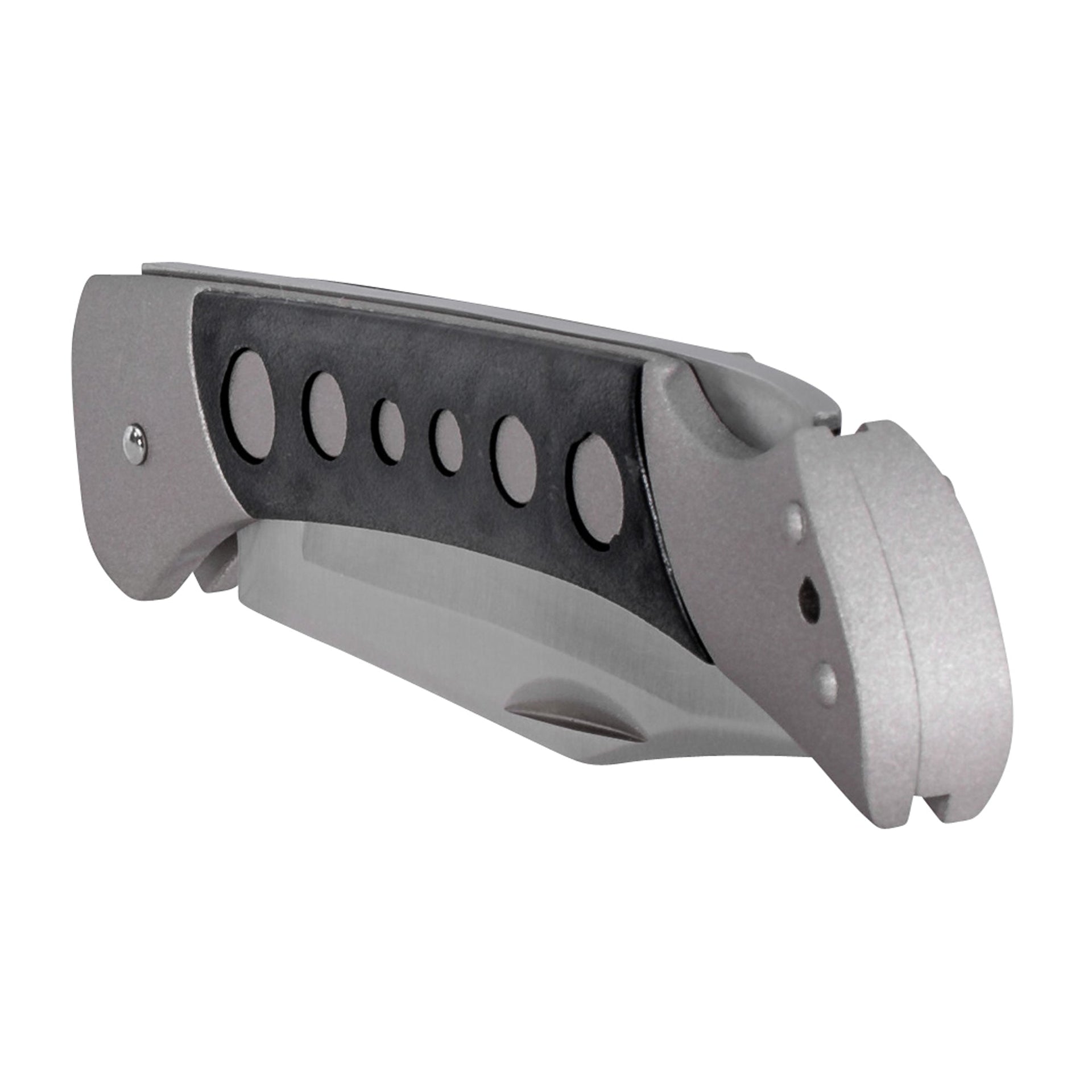 inserto per coltello da tasca color argento