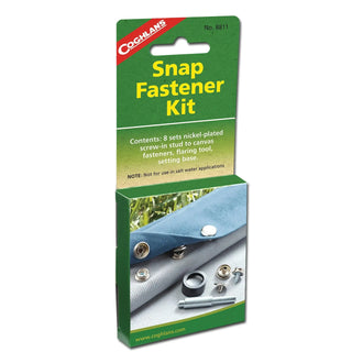 Snap fastener rivet set