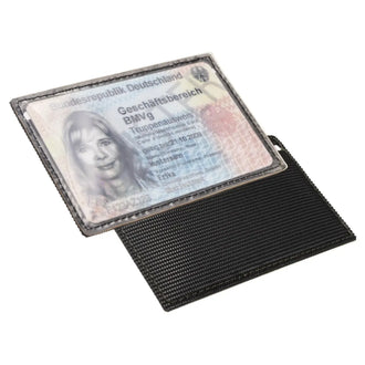 ID pocket with hook-and-loop fastener
