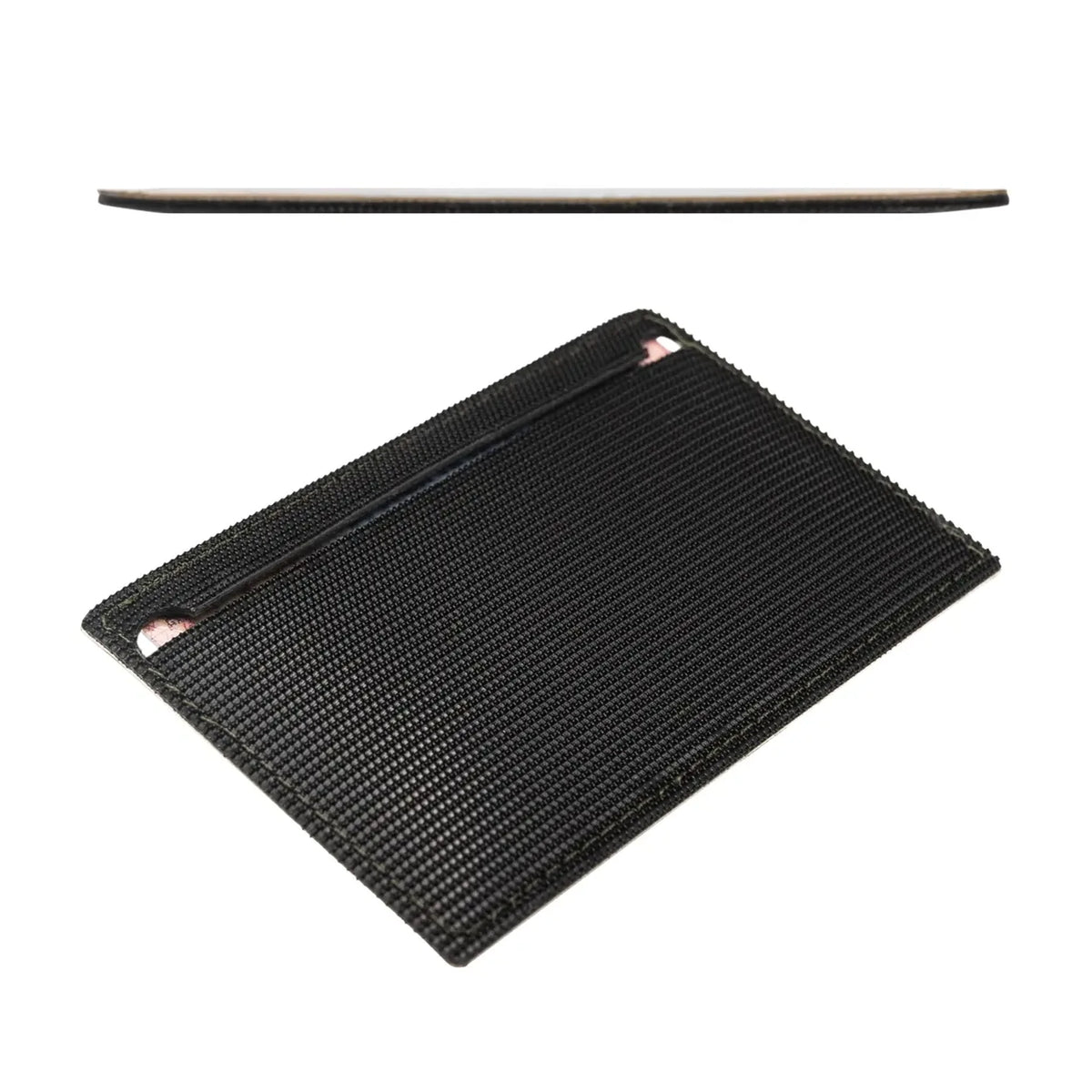 ID pocket with hook-and-loop fastener