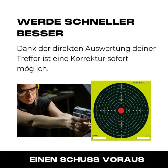 SHIELD Splatter Targets 25-Pack 14x14cm - 08