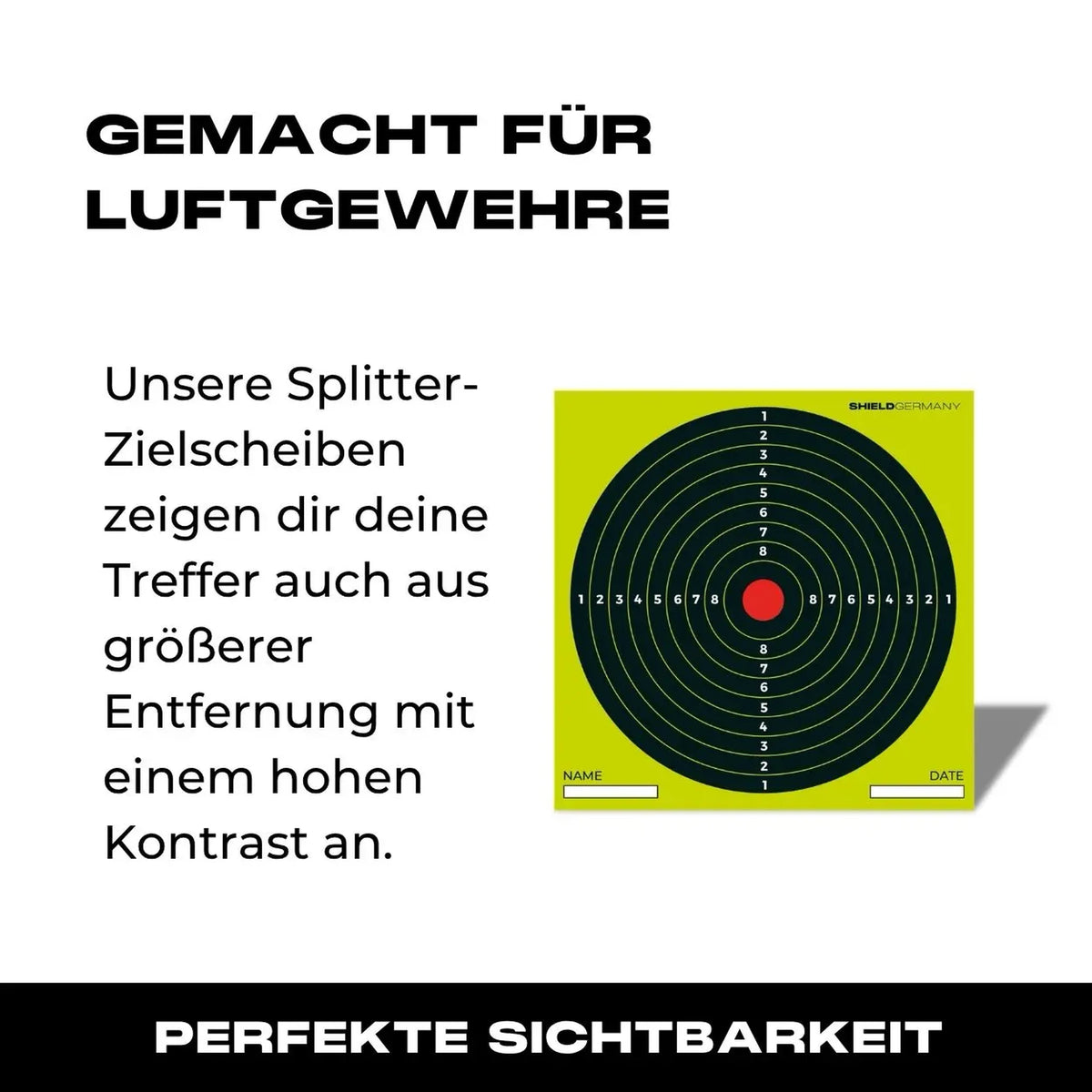 SHIELD Splatter Targets 25-Pack 14x14cm - 08