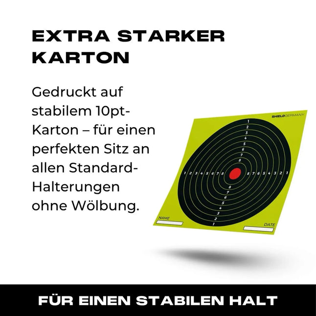 SHIELD Splatter Targets 25-Pack 14x14cm - 08