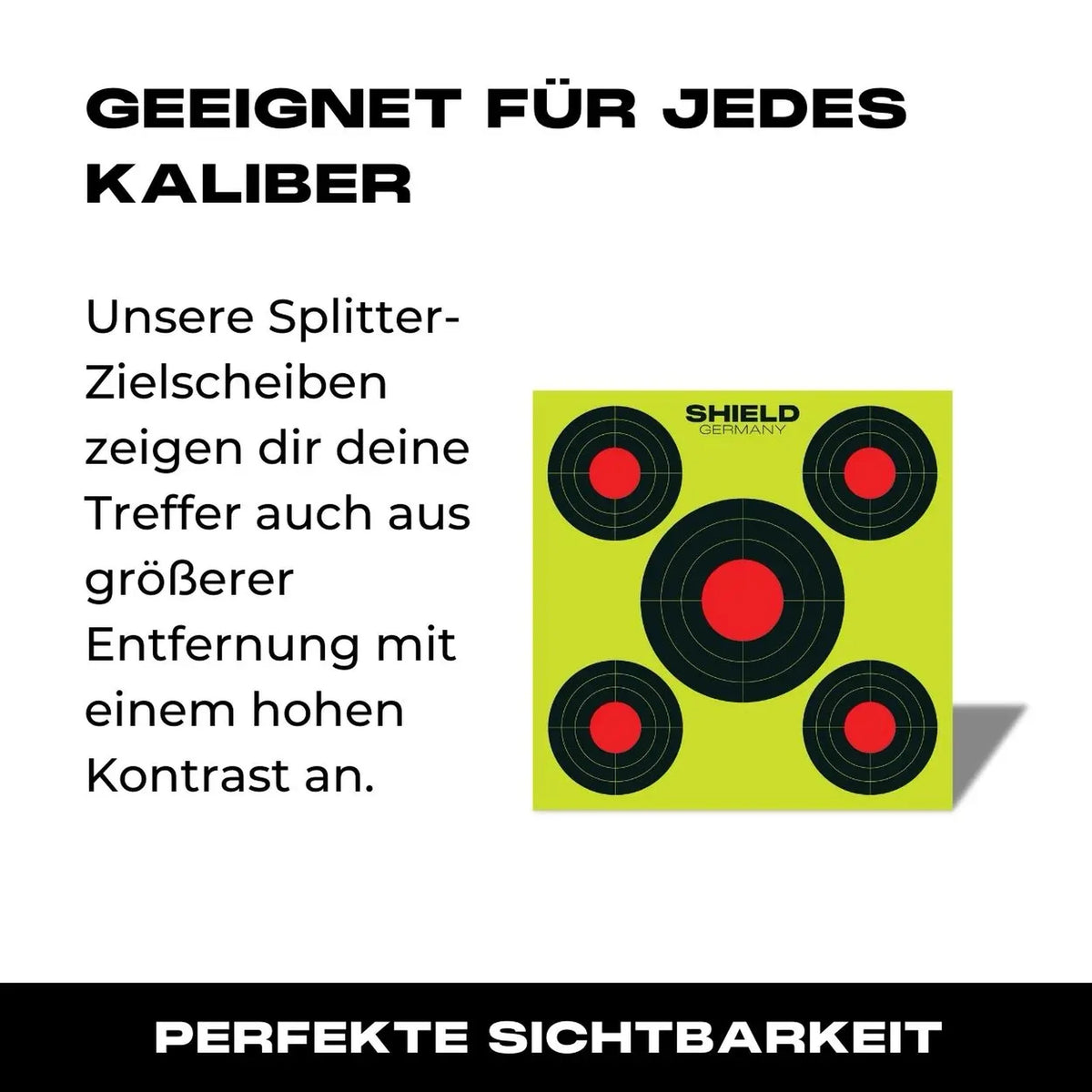 Bersagli SHIELD Splatter Targets confezione da 10 30x30cm - 06