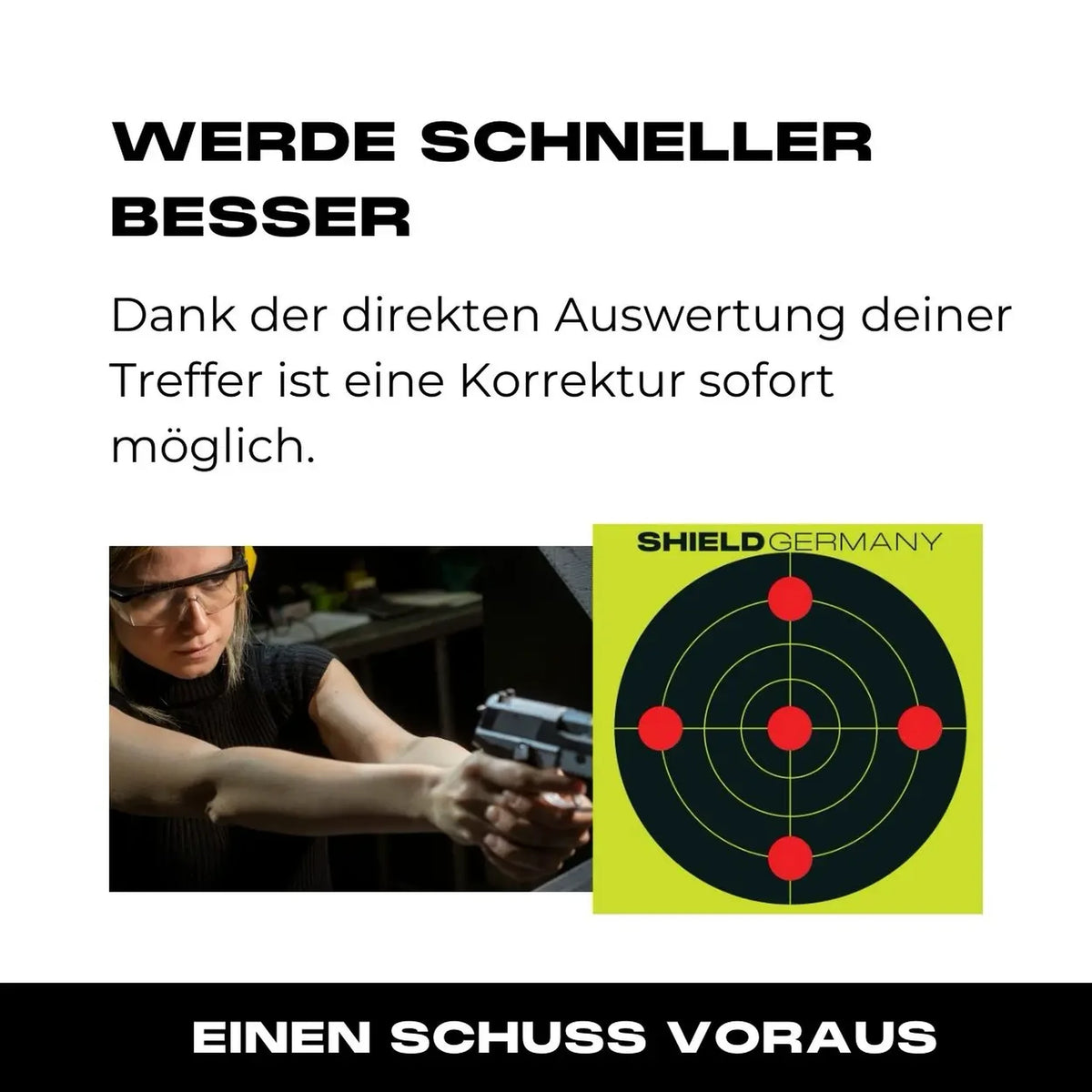 Bersagli SHIELD Splatter Targets confezione da 10 30x30cm - 07