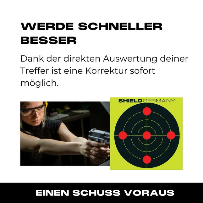Bersagli SHIELD Splatter Targets confezione da 10 30x30cm - 07