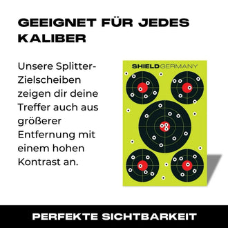 SHIELD Splatter Targets 10-Pack 45x30cm - 01
