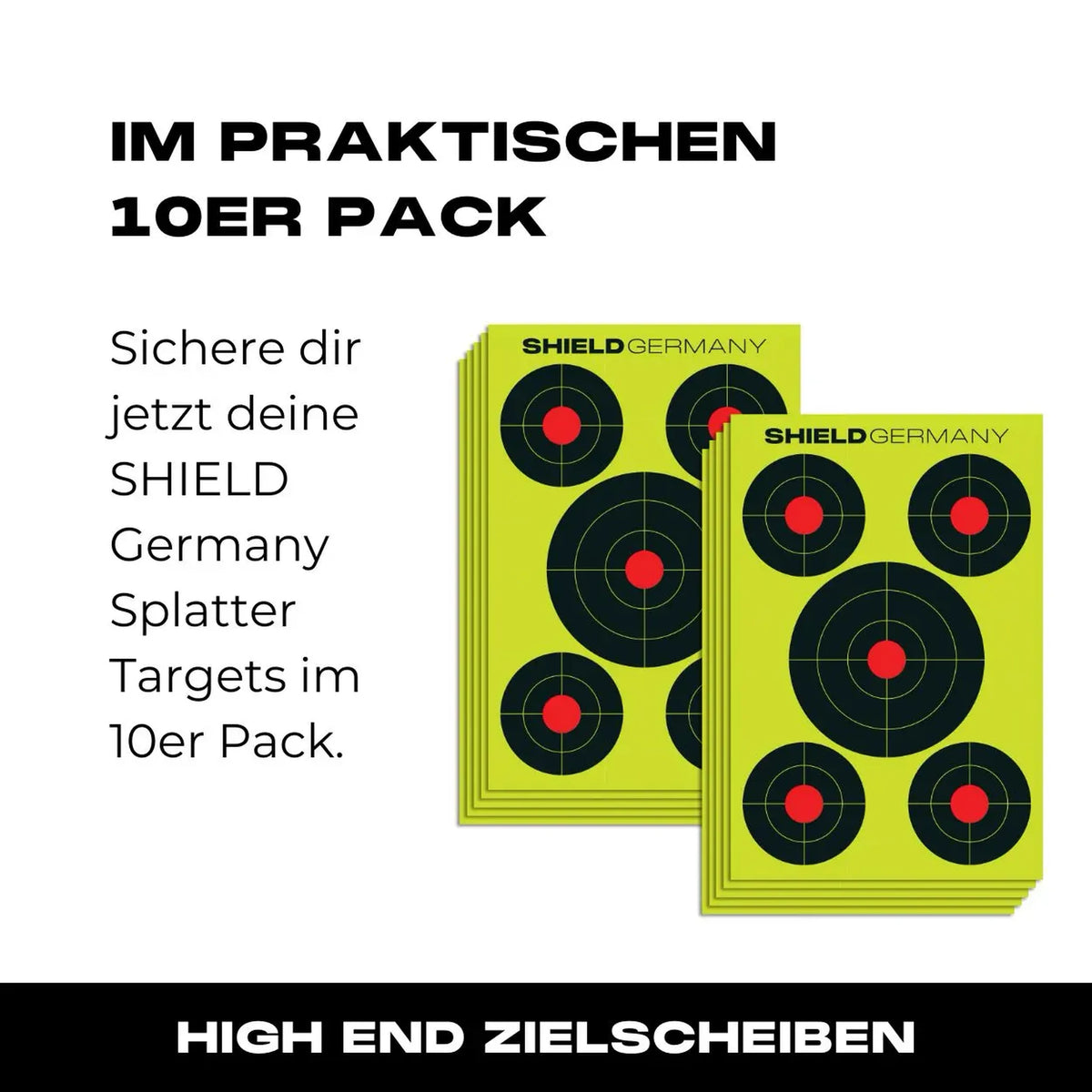 Blancos SHIELD Splatter Targets paquete de 10 45x30cm - 01