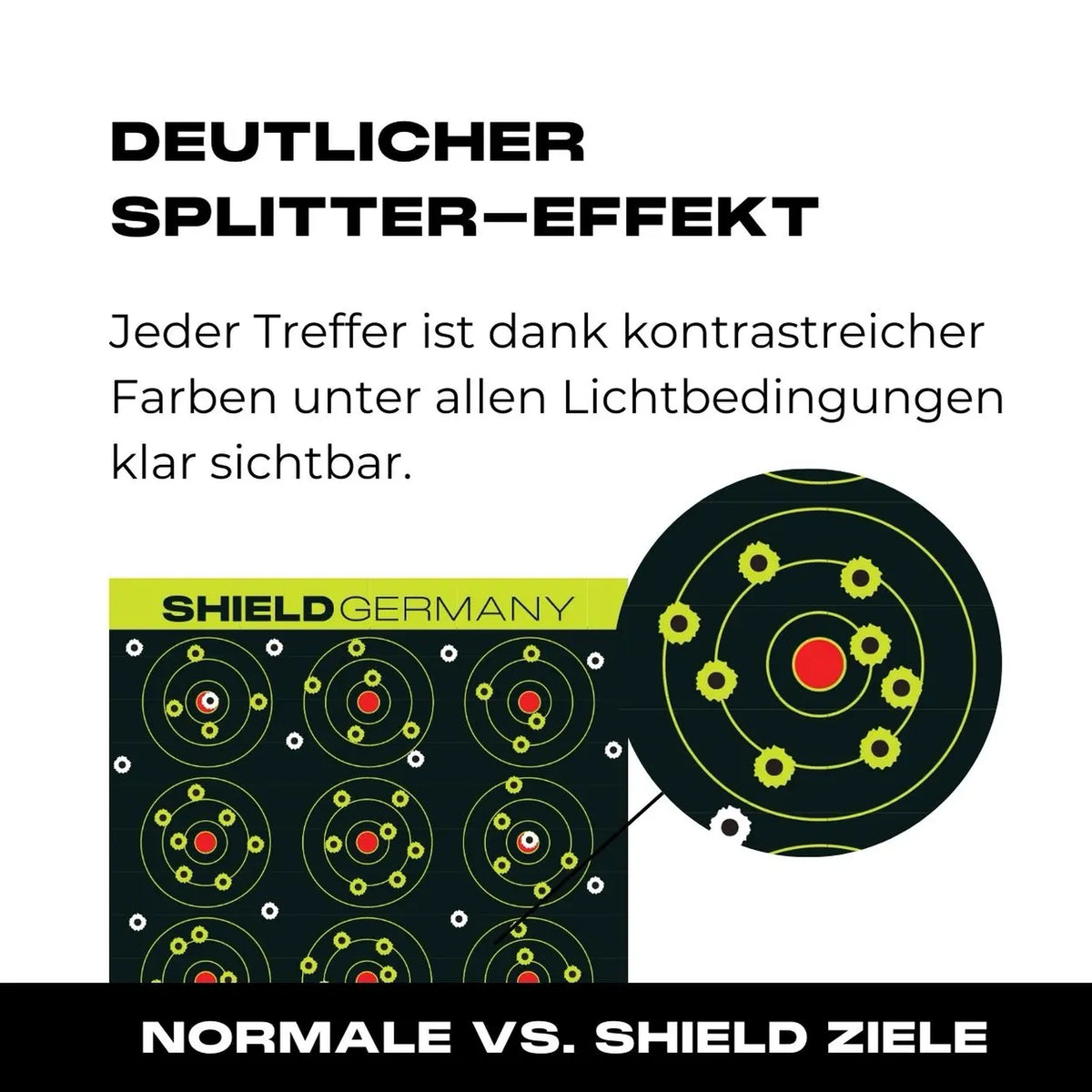 SHIELD Splatter Targets 10-Pack 45x30cm - 03