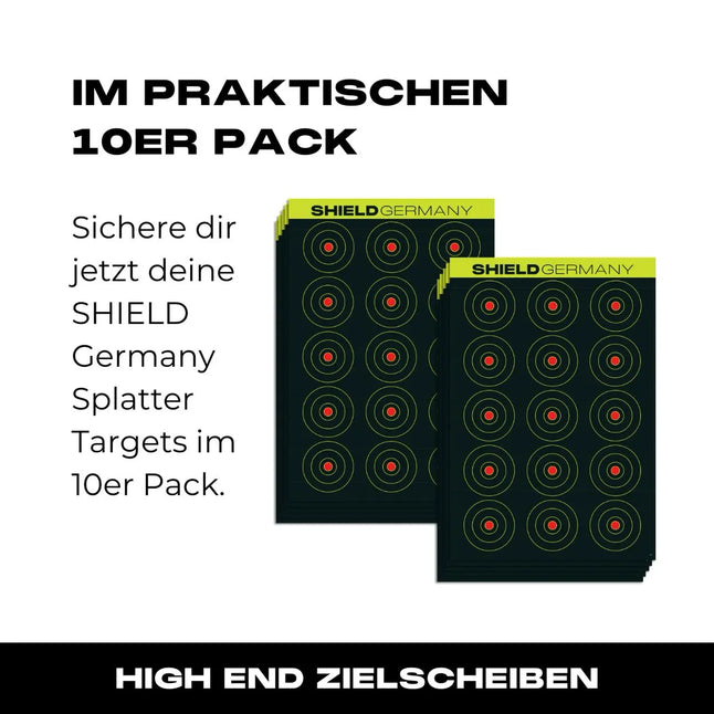 SHIELD Splatter Targets 10-Pack 45x30cm - 03