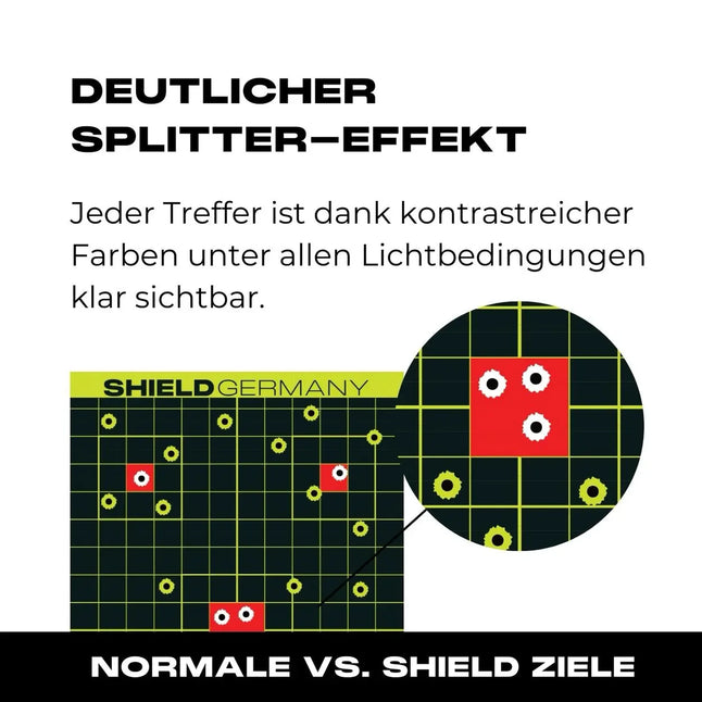 SHIELD Splatter Targets 10-Pack 45x30cm - 04