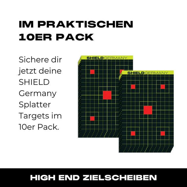 SHIELD Splatter Targets 10-Pack 45x30cm - 04
