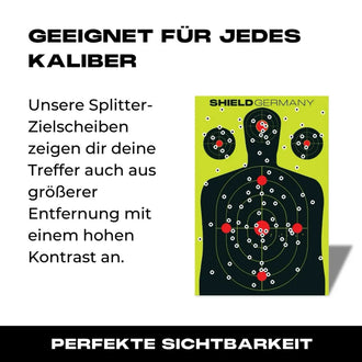 SHIELD Splatter Targets 10-Pack 45x30cm - 05