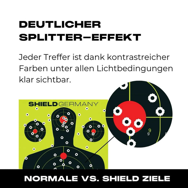 SHIELD Splatter Targets 10-Pack 45x30cm - 05