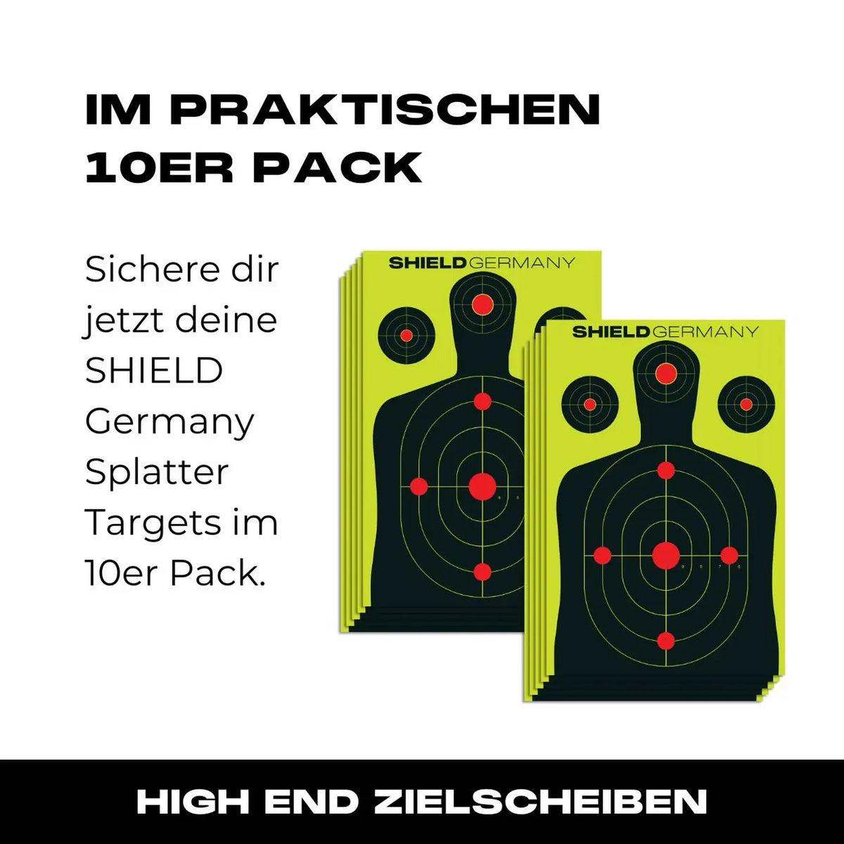 SHIELD Splatter Targets 10-Pack 45x30cm - 05