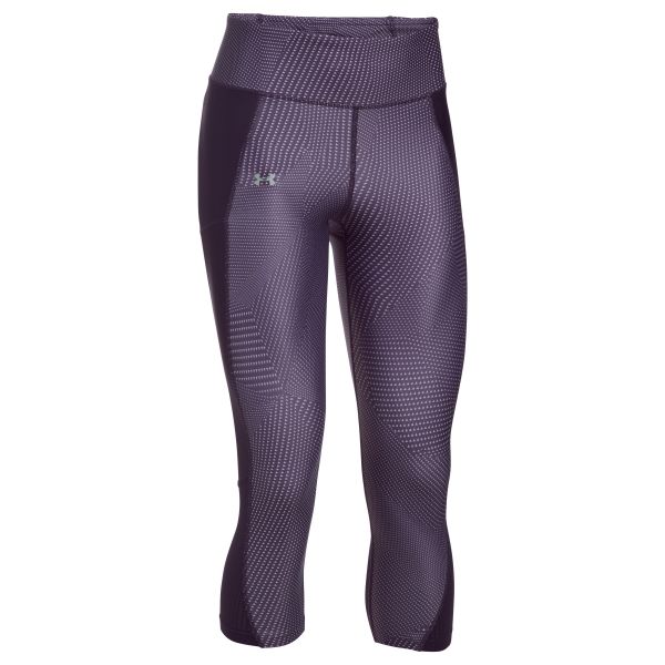 Under Armour Fitness Ladies Fly By Capri Pants purple