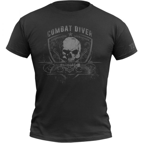 720gear T-Shirt Combat Diver black