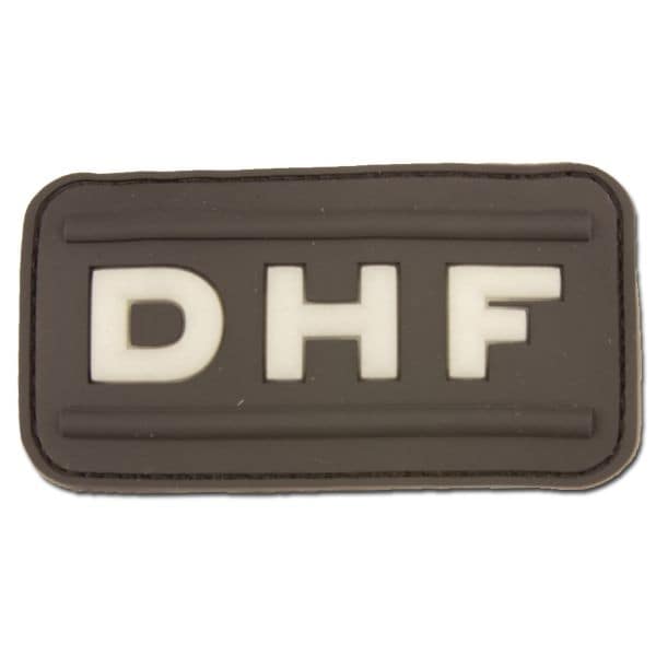3-D Rubber Patch DHF swat