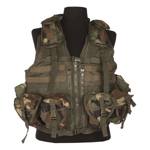Tactical Vest Mil-Tec Modular woodland