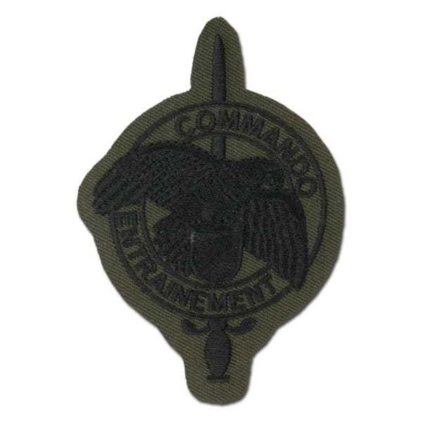 French Insignia Commando Entrainement olive