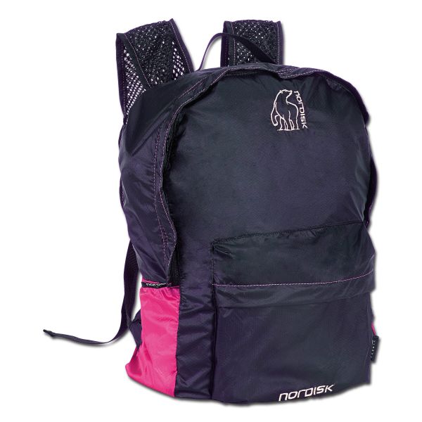 Backpack Nordisk Ribe black/pink 20L