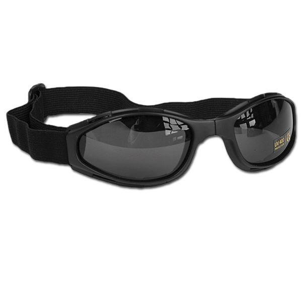 Mil-Tec Folding Safety Glasses black