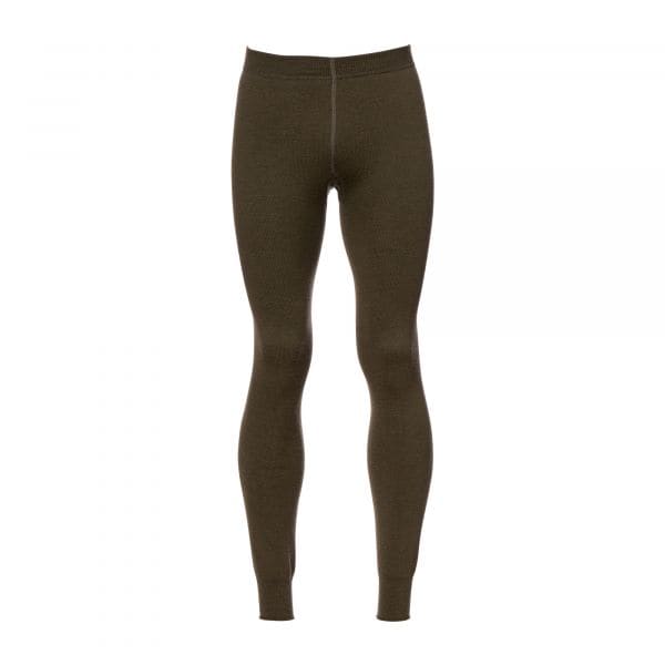Woolpower Under Pants Long Johns 400 without Fly pine green
