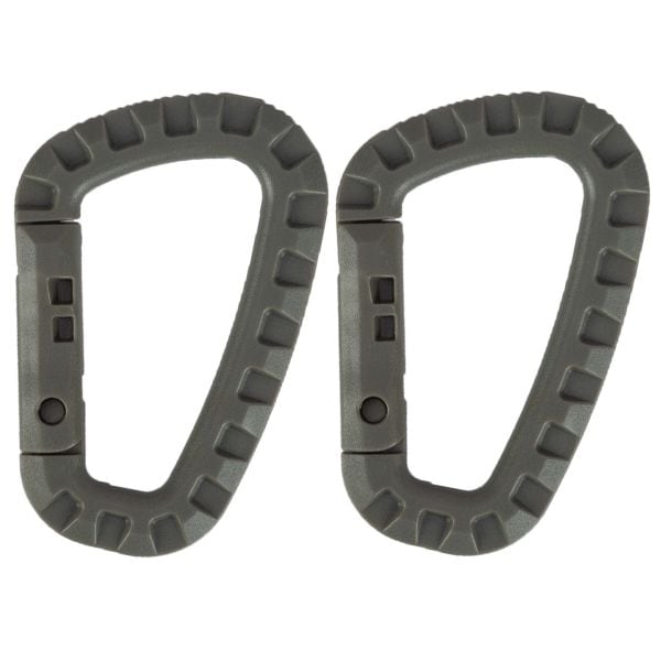 ABS Carabiner Plastic 2 pack foliage