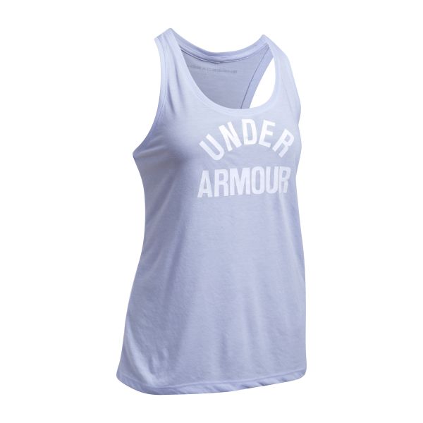 Under Armour Fitness Womans Threadborne Tank Top blue