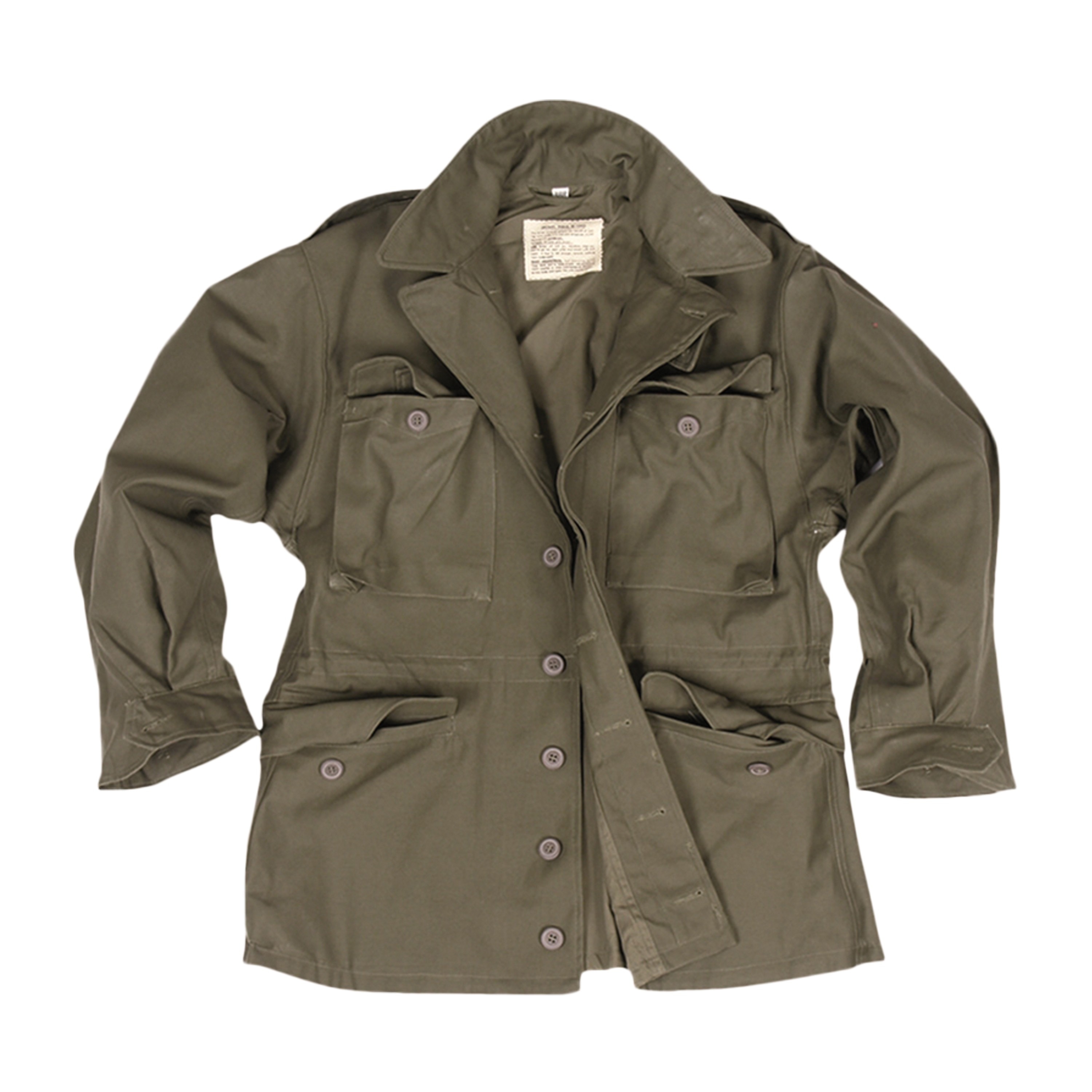 Purchase the U.S. M43 Field Jacket Reproduction by ASMC