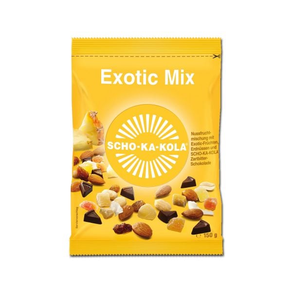 Scho-Ka-Kola Nut & Fruit Exotic Mix 150 g