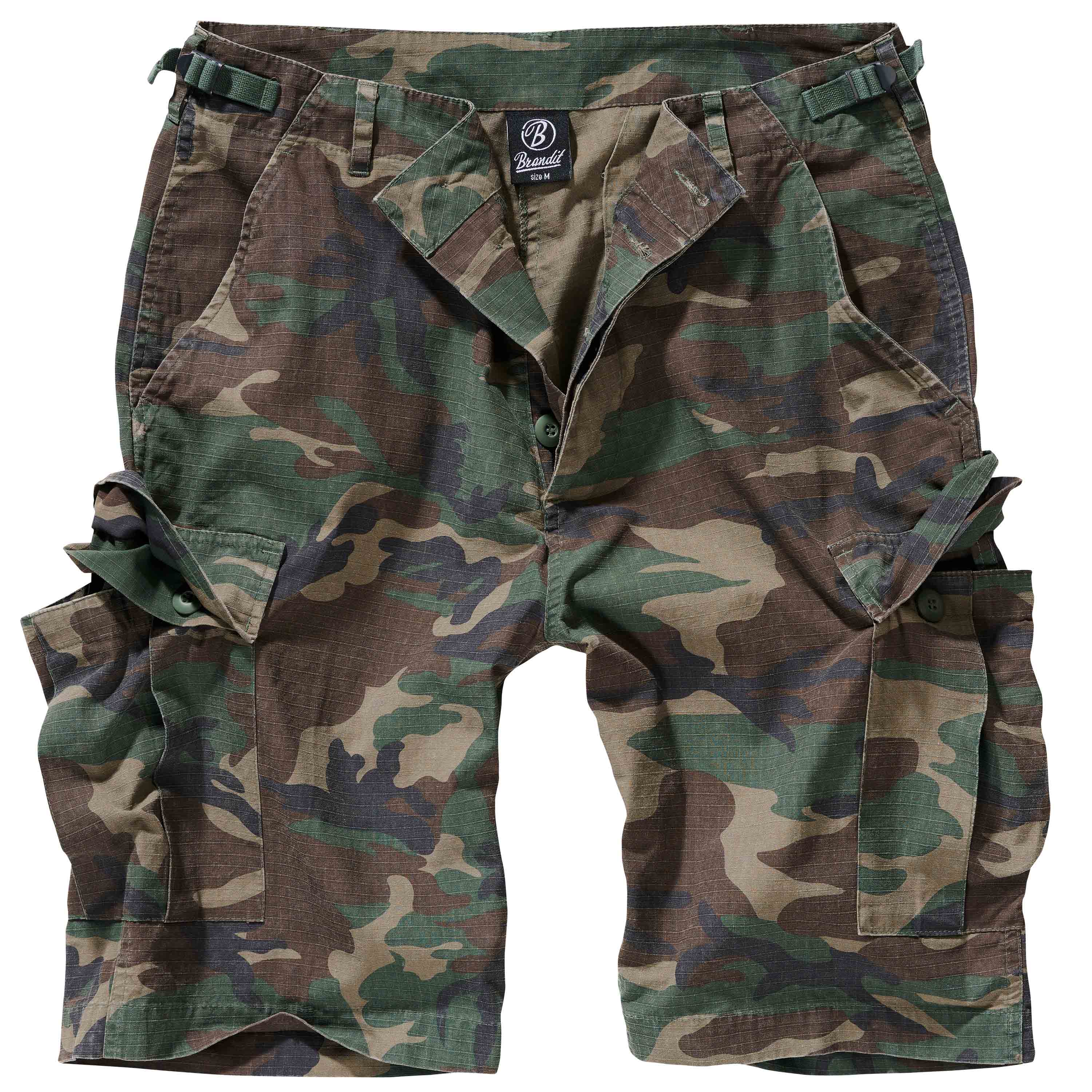 Purchase the Brandit Ripstop BDU Shorts woodland by ASMC