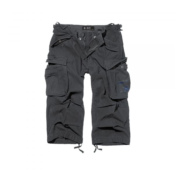 Brandit Shorts Industry Vintage 3/4 black